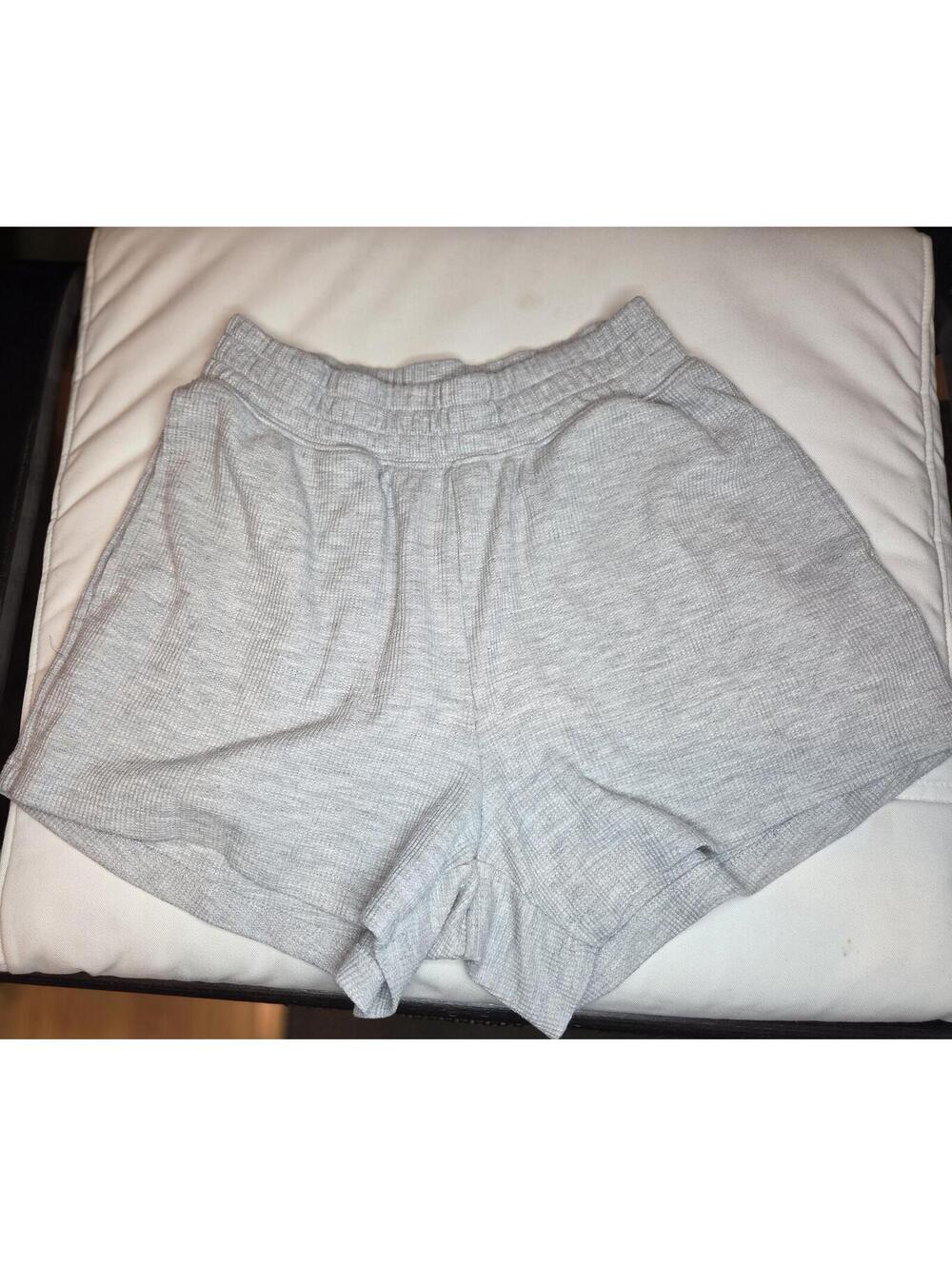 Gillly Hicks Gray Waffle Knit Lounge Shorts Size XS